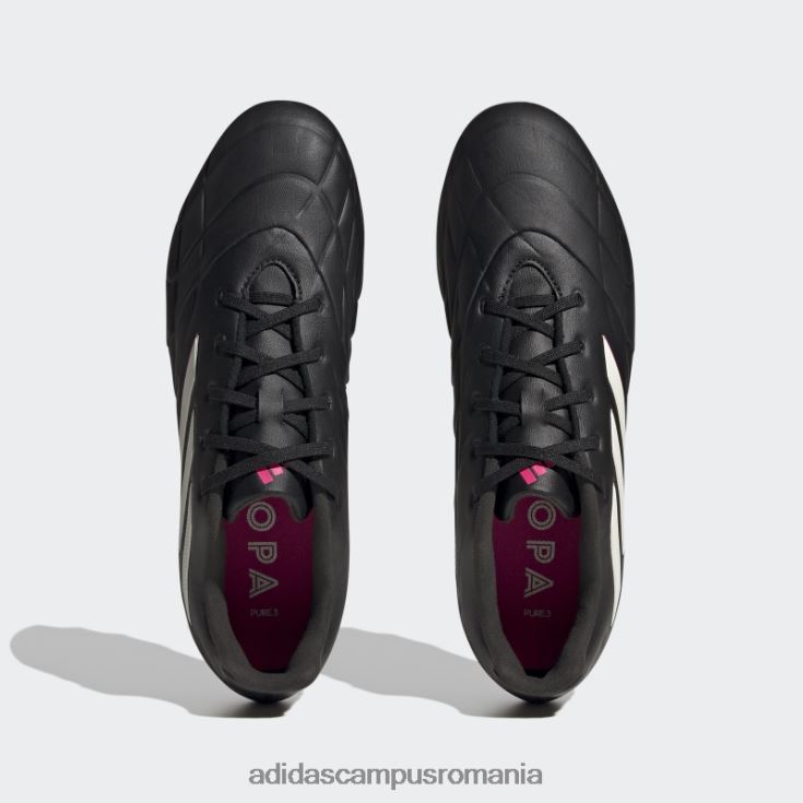 adidas campus romania copa pure.3 cizme multi-teren negre unisex negru/zero metalic/roz J266N212296
