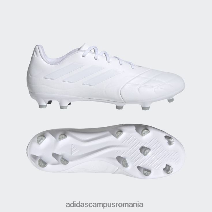 adidas campus romania copa pure.3 crape de pământ ferm alb unisex alb/zero metalic J266N24664