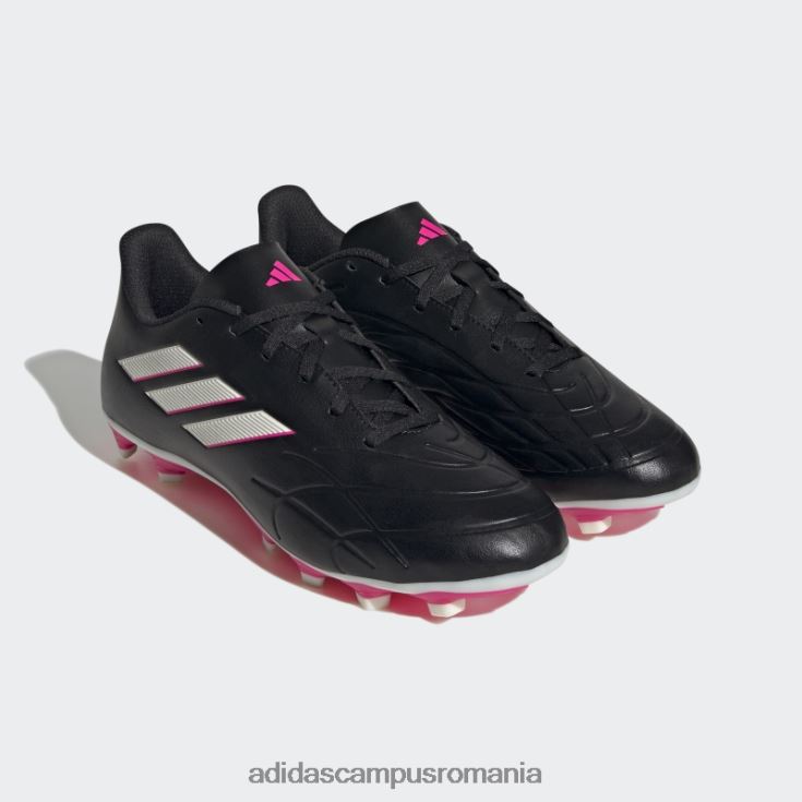 adidas campus romania copa pure.4 cizme de teren flexibile negre unisex negru/zero metalic/roz J266N2133
