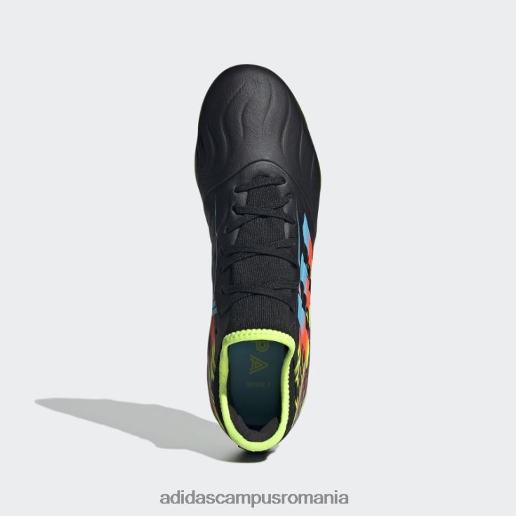 adidas campus romania copa sense.3 cizme teren ferm negru adidas unisex negru/cian/galben J266N21362