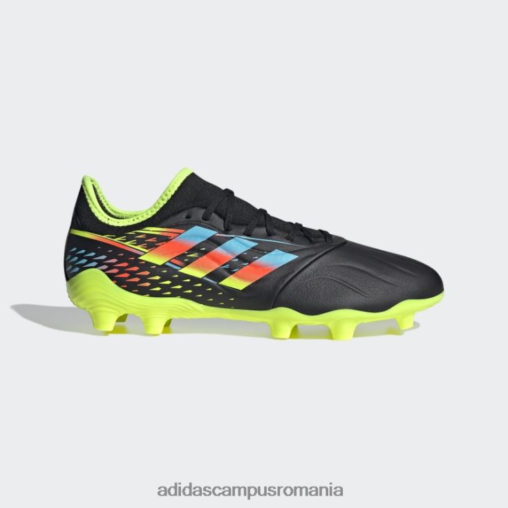 adidas campus romania copa sense.3 crape teren ferm negru adidas unisex negru/cian/galben J266N28808