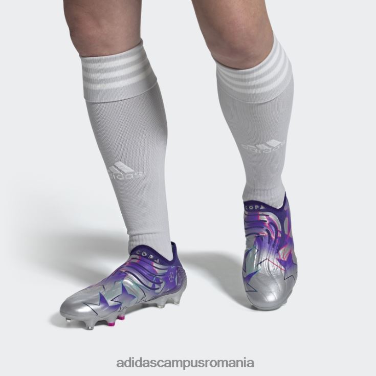adidas campus romania copa sense+ crampoane pentru teren ferm mov adidas unisex papură violet/argintiu/mentă J266N24512