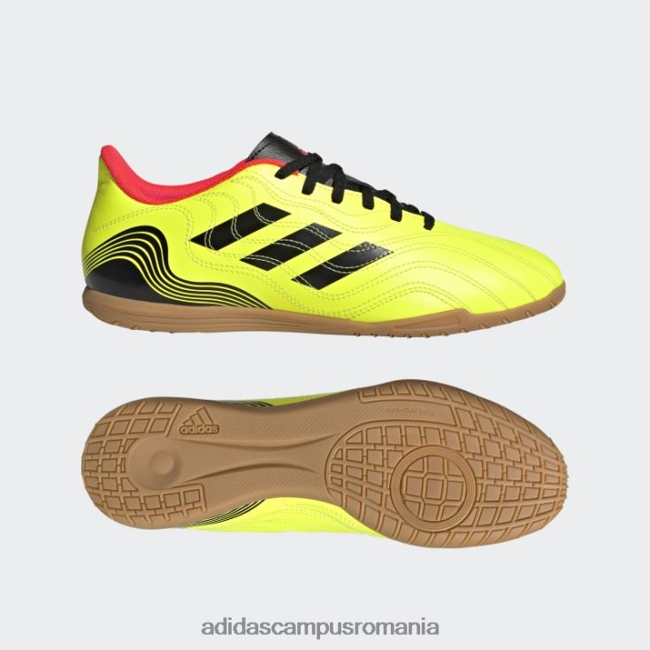 adidas campus romania galben copa sense.4 pantofi de fotbal indoor adidas unisex galben/negru/rosu J266N24509