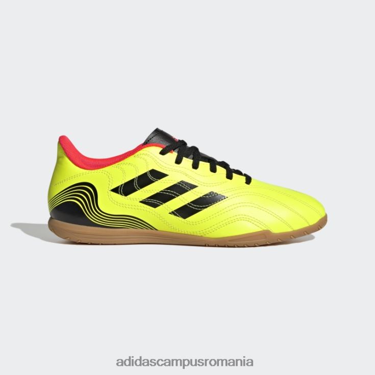 adidas campus romania galben copa sense.4 pantofi de fotbal indoor adidas unisex galben/negru/rosu J266N24509