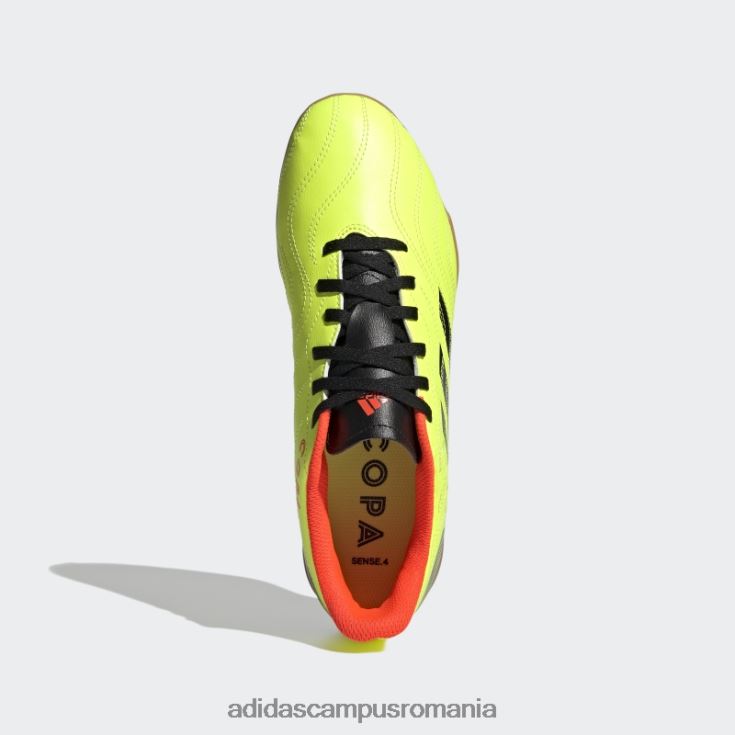 adidas campus romania galben copa sense.4 pantofi de fotbal indoor adidas unisex galben/negru/rosu J266N24509