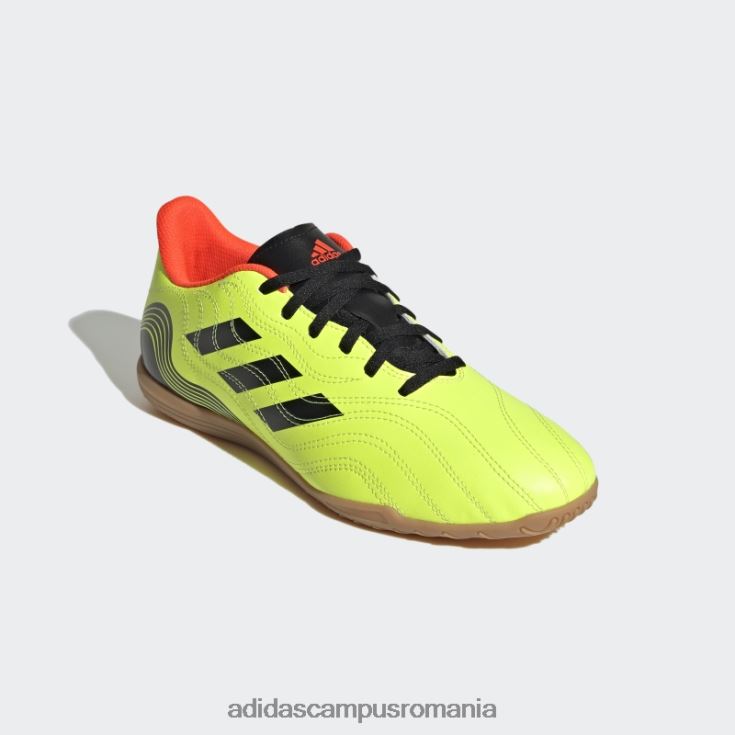 adidas campus romania galben copa sense.4 pantofi de fotbal indoor adidas unisex galben/negru/rosu J266N24509