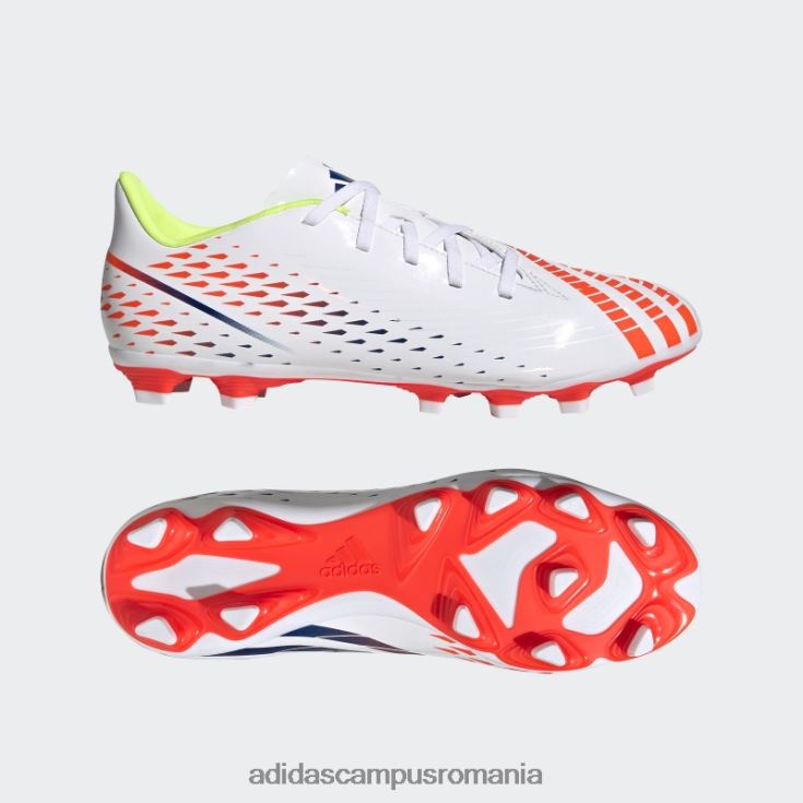 adidas campus romania marginea pradatorului.4 crape flexibile pentru sol alb unisex alb/galben/albastru J266N24808