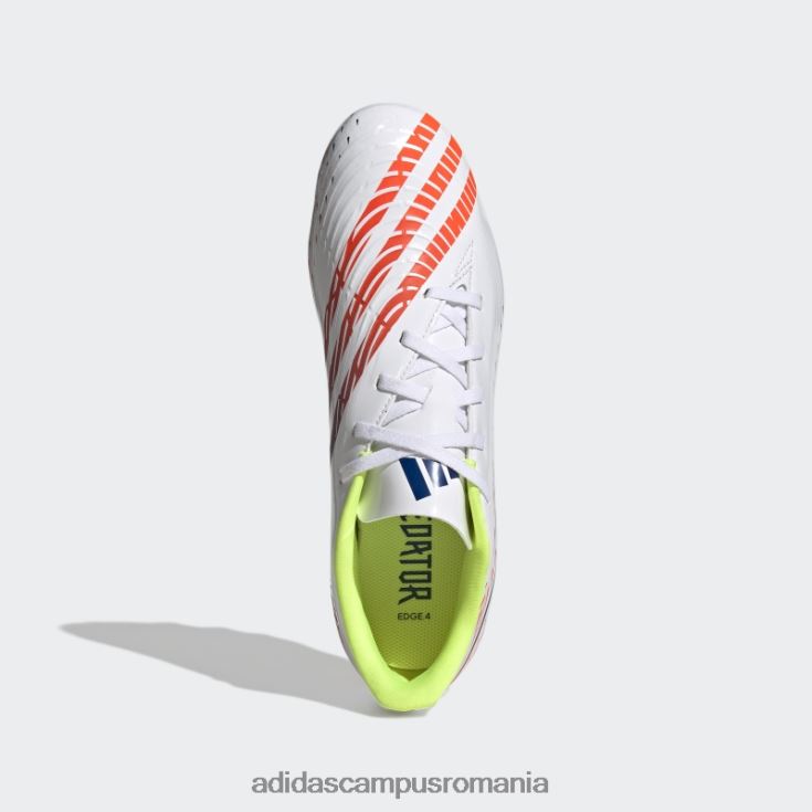 adidas campus romania marginea pradatorului.4 crape flexibile pentru sol alb unisex alb/galben/albastru J266N24808
