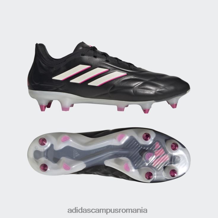adidas campus romania negru copa pure.1 cizme de teren moale adidas unisex negru/zero metalic/roz J266N213035