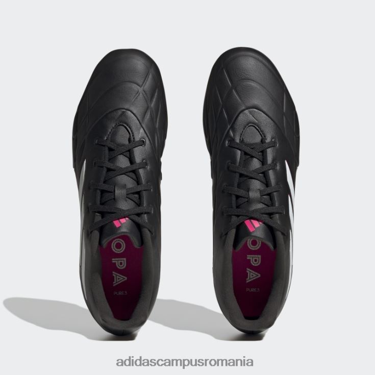adidas campus romania negru copa pure.3 cizme teren ferm unisex negru/zero metalic/roz J266N212256