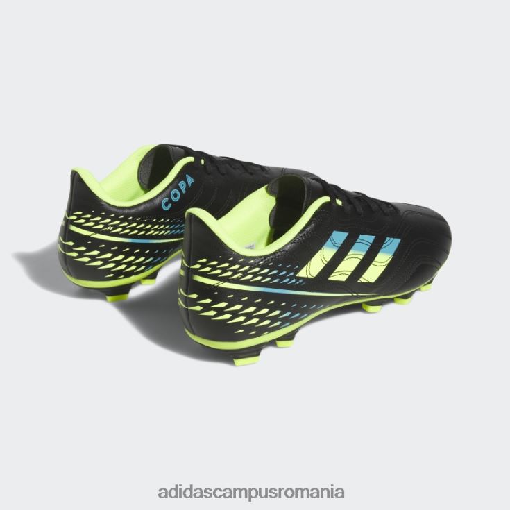 adidas campus romania negru copa sens.4 crampoane flexibile la sol unisex negru/cian/galben J266N24463