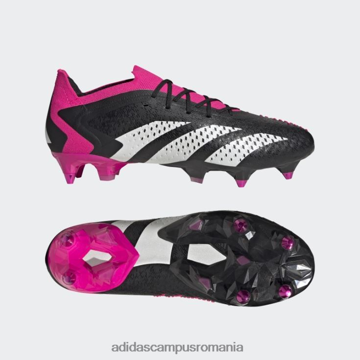 adidas campus romania negru predator precizie.1 cizme joase teren moale adidas unisex negru/alb/roz J266N21365
