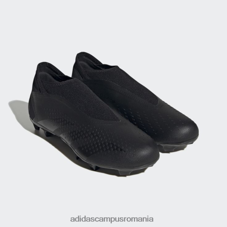 adidas campus romania negru predator precizie.3 cizme fără șireturi pentru teren ferm unisex alb negru J266N212197