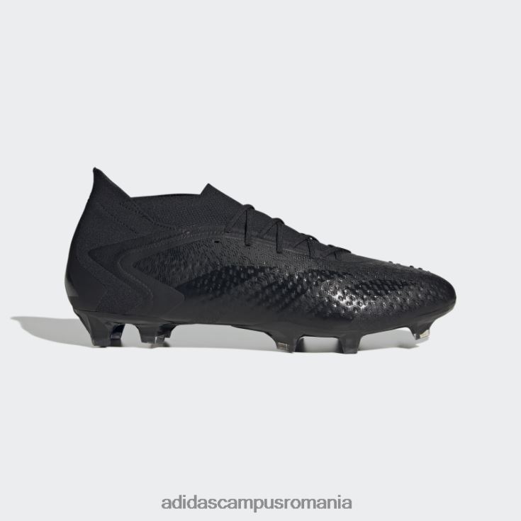 adidas campus romania precizia prădătorului.1 cizme albe de teren ferm unisex alb negru J266N2106