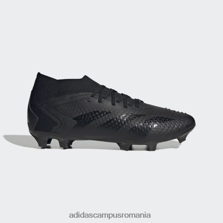 adidas campus romania precizia prădătorului.2 crampoane de pământ ferm negru unisex alb negru J266N24286