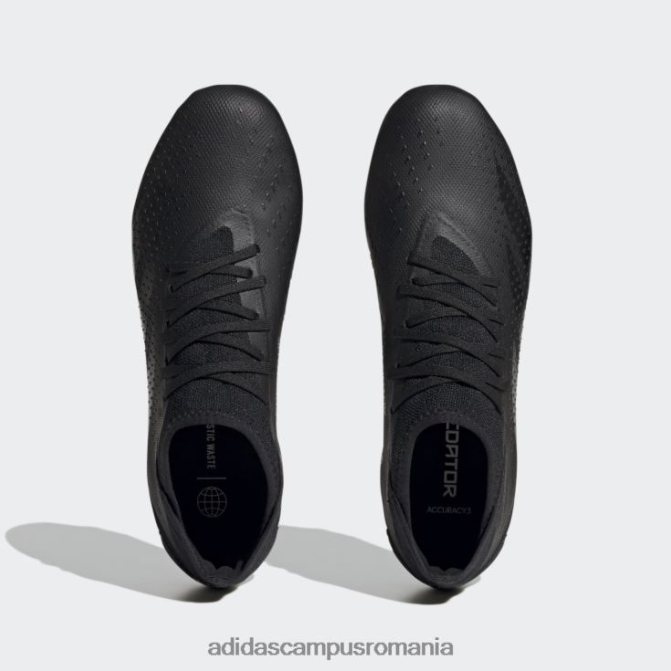 adidas campus romania precizia prădătorului.3 crape de pământ ferm alb unisex alb negru J266N24061