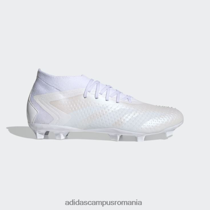 adidas campus romania precizia prădătorului alb.2 crampoane de teren ferm unisex alb negru J266N24691