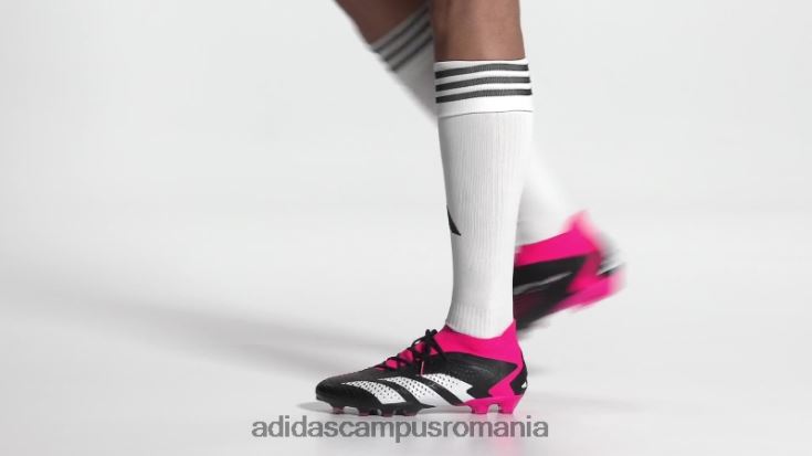 adidas campus romania precizia pradatorului negru.1 cizme de iarba artificiala unisex negru/alb/roz J266N212761