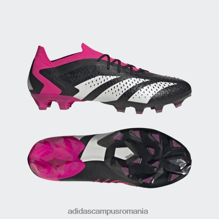 adidas campus romania precizia pradatorului negru.1 cizme joase din iarba artificiala unisex negru/alb/roz J266N212311