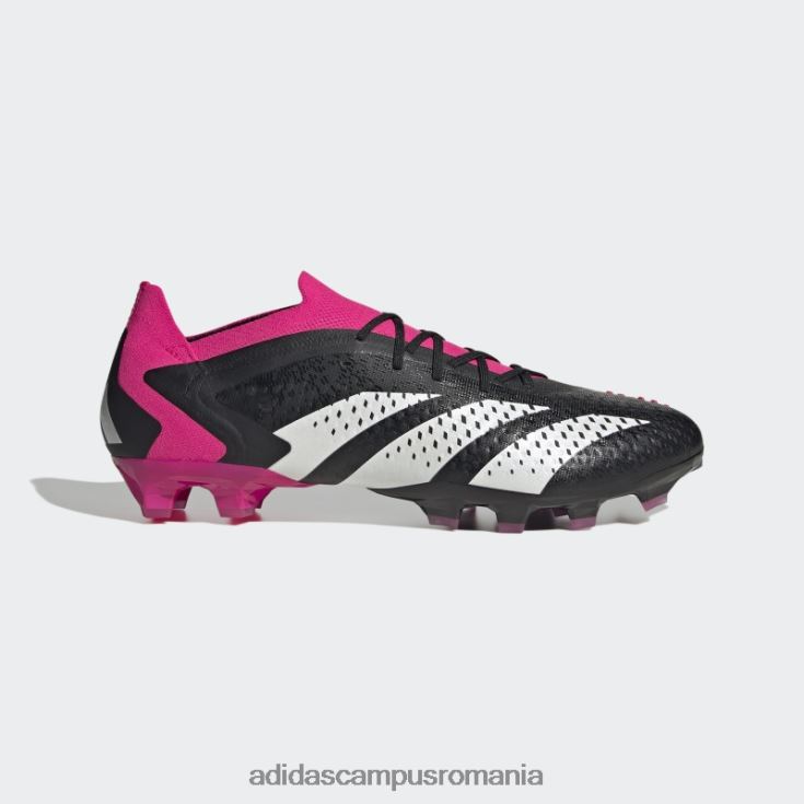 adidas campus romania precizia pradatorului negru.1 cizme joase din iarba artificiala unisex negru/alb/roz J266N212311