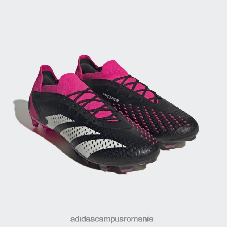 adidas campus romania precizia pradatorului negru.1 cizme joase din iarba artificiala unisex negru/alb/roz J266N212311