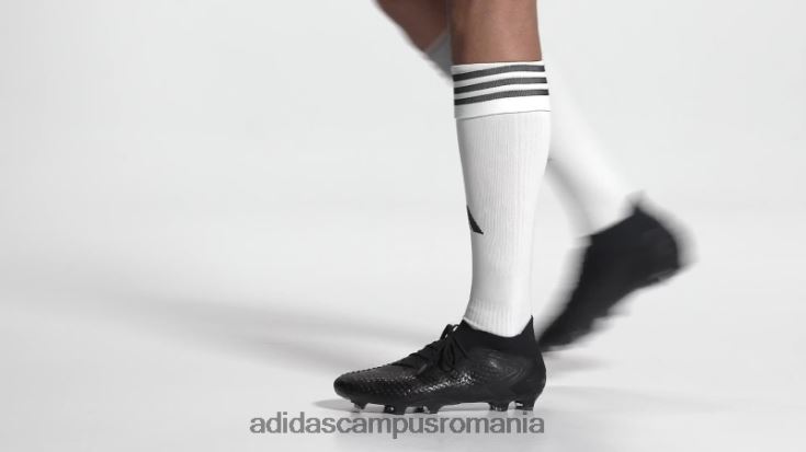 adidas campus romania precizia pradatorului negru.1 tachete de teren ferm unisex alb negru J266N24624