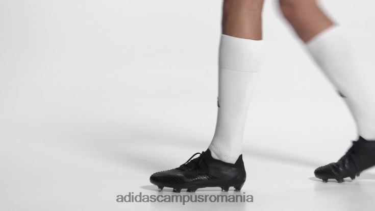 adidas campus romania precizia pradatorului negru.1 tachete joase de teren ferm unisex alb negru J266N24721