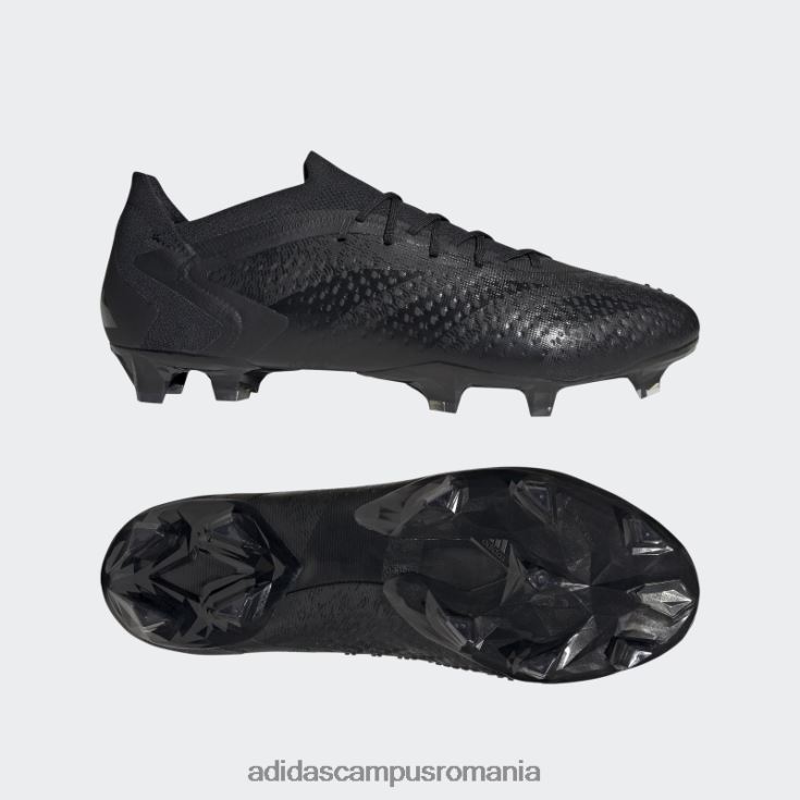 adidas campus romania precizie prădător.1 cizme de pământ ferm joase alb fierbinte unisex alb negru J266N212756