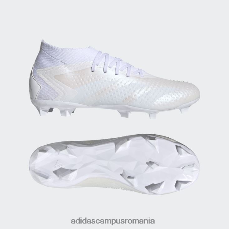 adidas campus romania precizie prădător.2 cizme de pământ ferm alb fierbinte unisex alb negru J266N212367