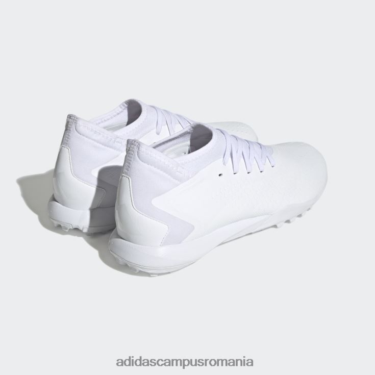 adidas campus romania precizie prădător.3 cizme de gazon albe unisex alb negru J266N212278