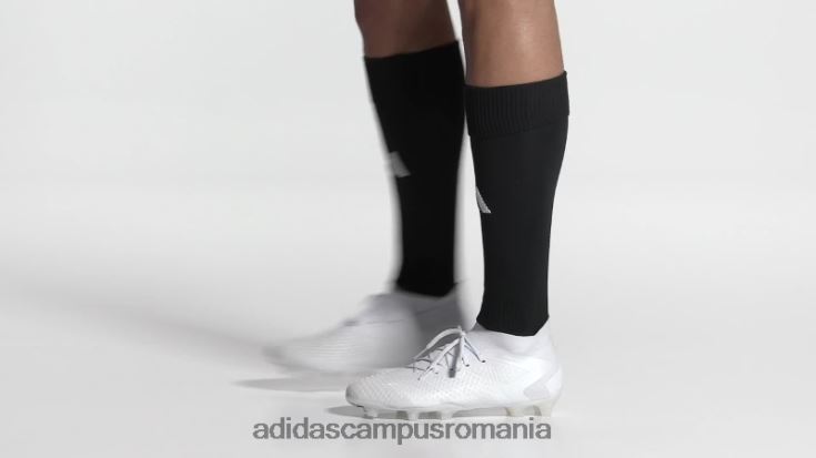 adidas campus romania precizie pradator alb.1 crampoane de teren ferm unisex alb negru J266N25963