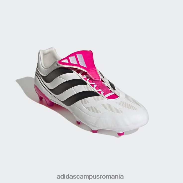 adidas campus romania precizie pradator alb.3 crampoane de teren ferm unisex alb/negru/roz J266N24336
