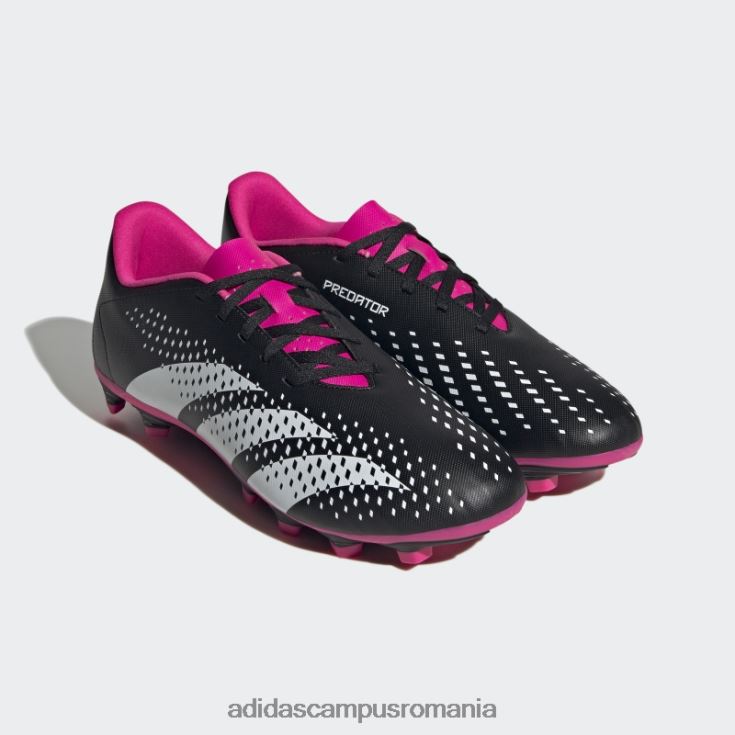 adidas campus romania precizie roz pradator.4 crampoane flexibile la sol unisex negru/alb/roz J266N24660