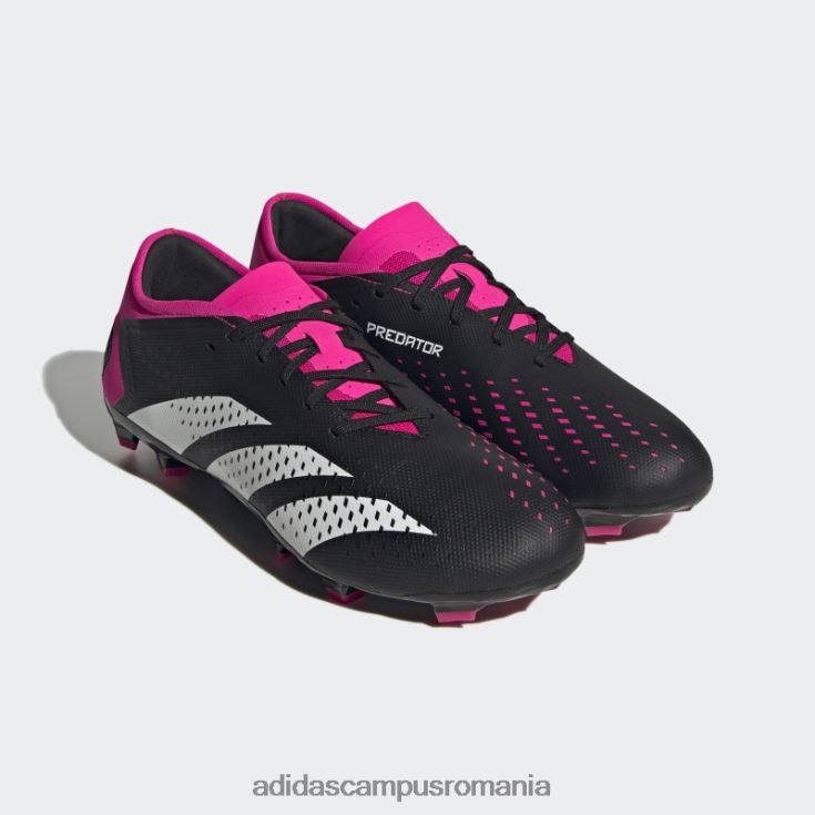 adidas campus romania predator accuracy.3 cizme joase teren ferm negru adidas unisex negru/alb/roz J266N2180