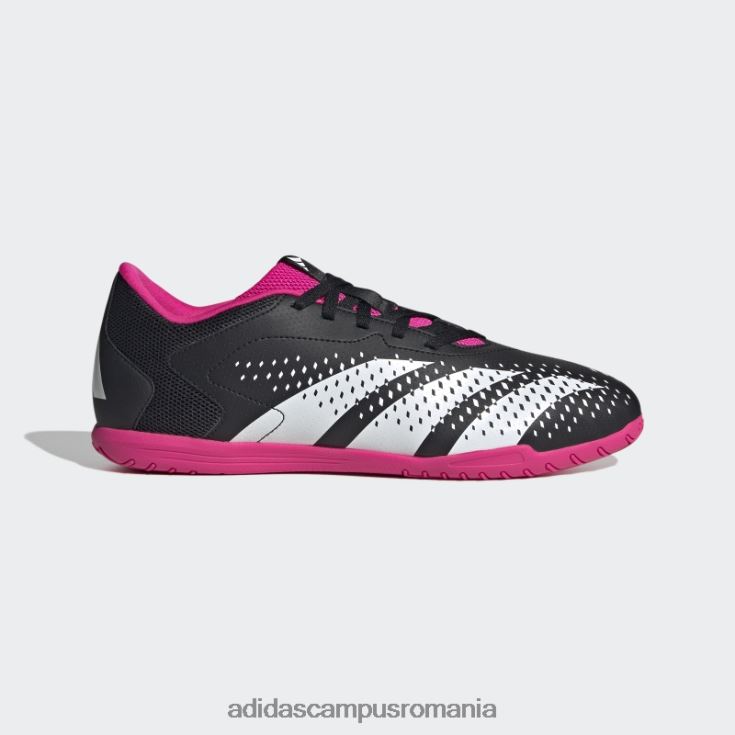 adidas campus romania predator accuracy.4 indoor sala boots black unisex negru/alb/roz J266N2290