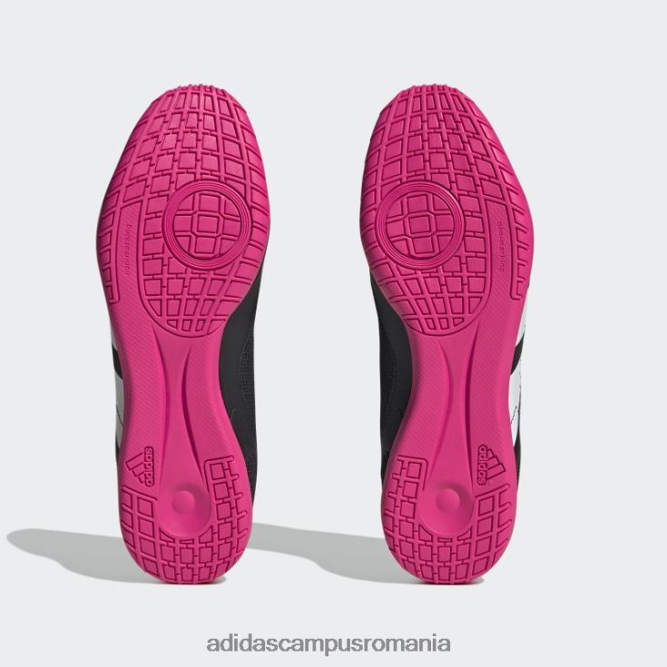 adidas campus romania predator accuracy.4 indoor sala boots black unisex negru/alb/roz J266N2290
