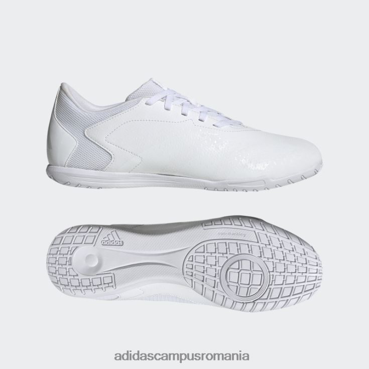 adidas campus romania predator accuracy.4 indoor sala pantofi alb unisex alb negru J266N24117