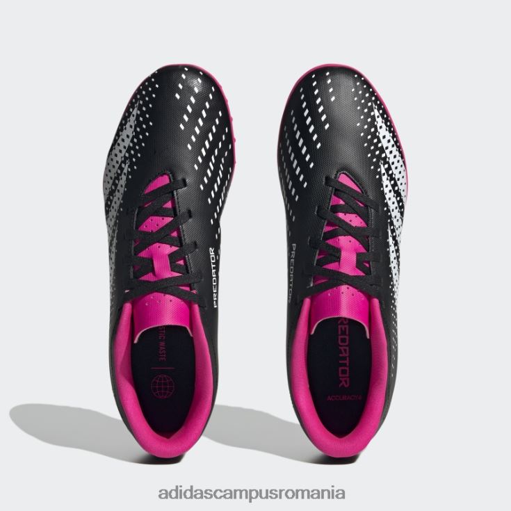 adidas campus romania predator accuracy.4 pantofi gazon negru adidas unisex negru/alb/roz J266N25934