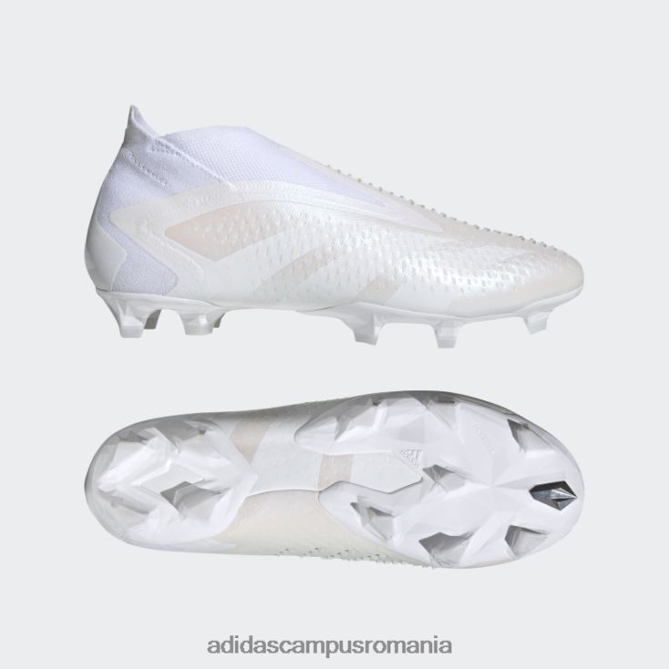 adidas campus romania predator alb precizie+ cizme de teren ferm moda unisex alb J266N2317