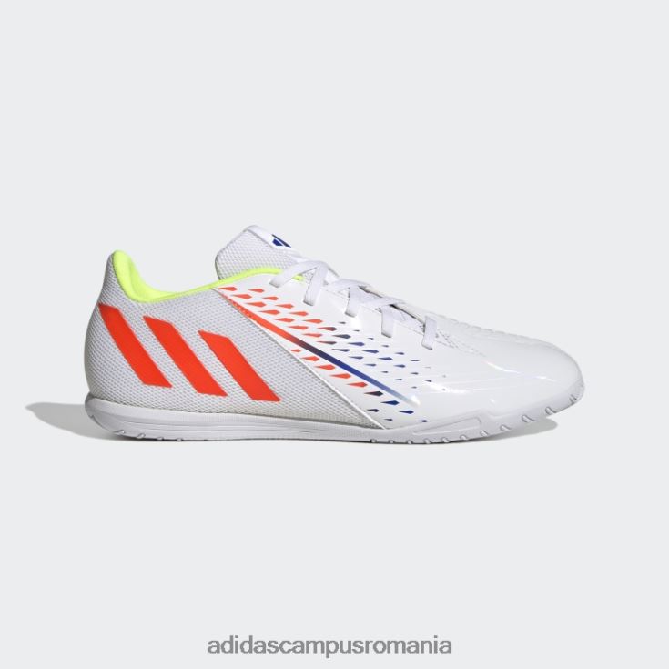 adidas campus romania predator edge.4 indoor sala pantofi alb adidas unisex alb/galben/albastru J266N24572