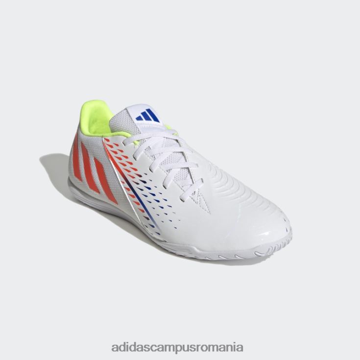 adidas campus romania predator edge.4 indoor sala pantofi alb adidas unisex alb/galben/albastru J266N24572