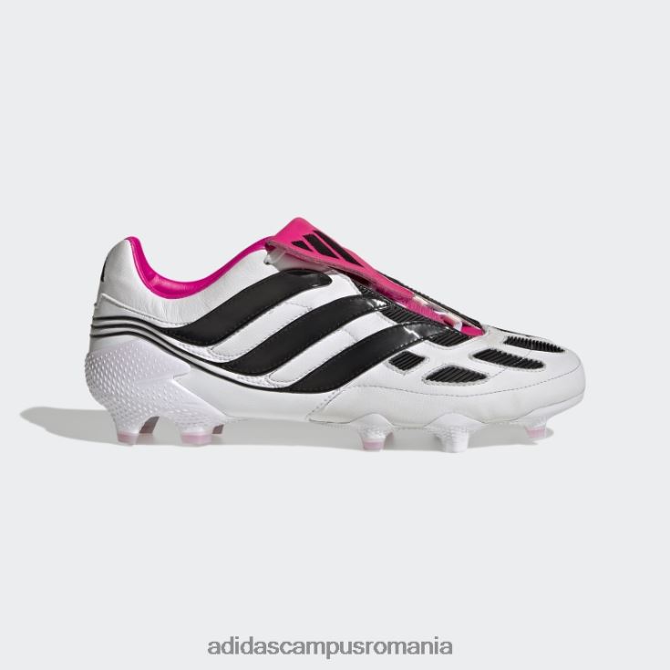 adidas campus romania predator precision+ crape pentru teren ferm alb unisex alb/negru/roz J266N24412