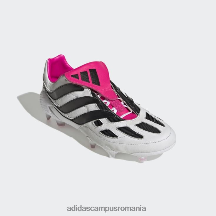 adidas campus romania predator precision+ crape pentru teren ferm alb unisex alb/negru/roz J266N24412