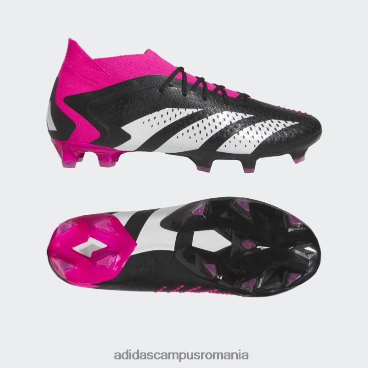 adidas campus romania predator precizie.1 crape pentru teren ferm negru adidas unisex negru/alb/roz J266N24116