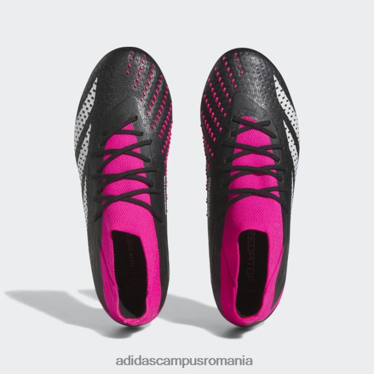 adidas campus romania predator precizie.1 crape pentru teren ferm negru adidas unisex negru/alb/roz J266N24116