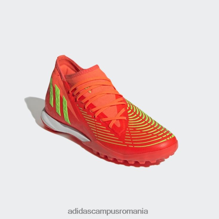 adidas campus romania roșu pradator edge.3 pantofi gazon modă unisex roșu/verde/negru J266N24828