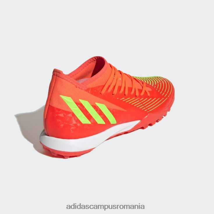 adidas campus romania roșu pradator edge.3 pantofi gazon modă unisex roșu/verde/negru J266N24828