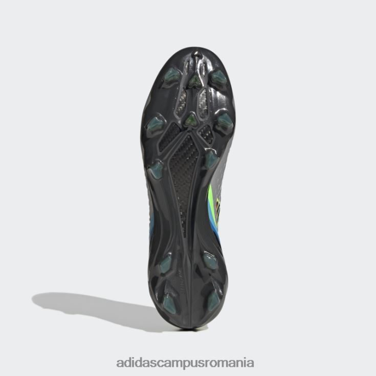 adidas campus romania silver x speedportal.1 cizme de teren ferm unisex argintiu/negru/galben J266N2683