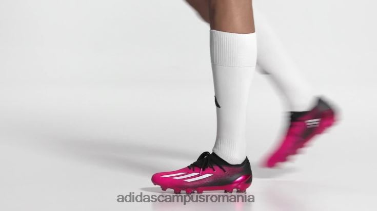 adidas campus romania x speedportal.1 cizme de iarba artificiala roz unisex roz/alb/negru J266N212404