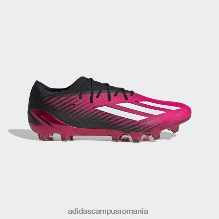 adidas campus romania x speedportal.1 cizme de iarba artificiala roz unisex roz/alb/negru J266N212404